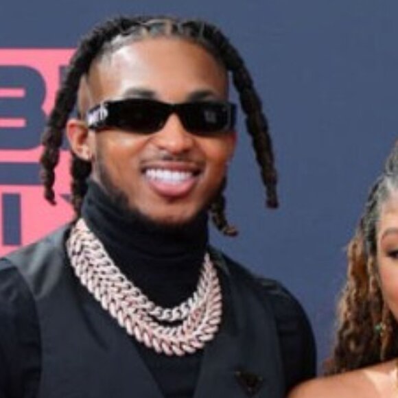 Palm Angels PERI007 ANGEL 3464 Rectangle Sunglasses - Havana Purple/Brown - Picture 6 of 11